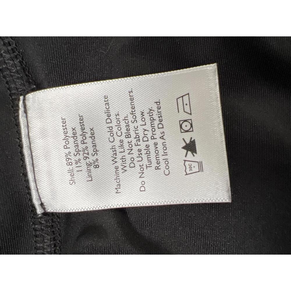 Eddie Bauer Women’s Skort / Skirt Size 14 Black Compression Shorts Activewear - Picture 3 of 7